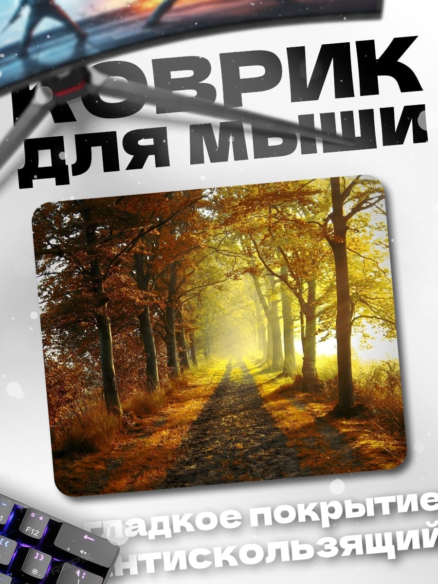 Коврик Осенняя аллея