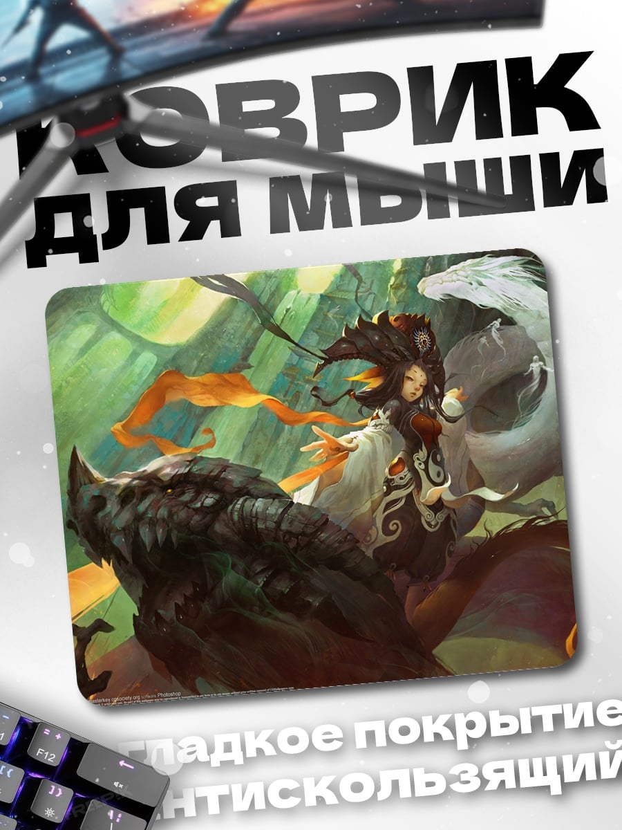 Коврик Всадник на драконе