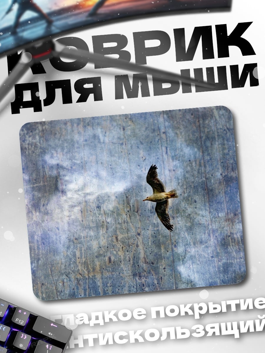Коврик Птица в небе