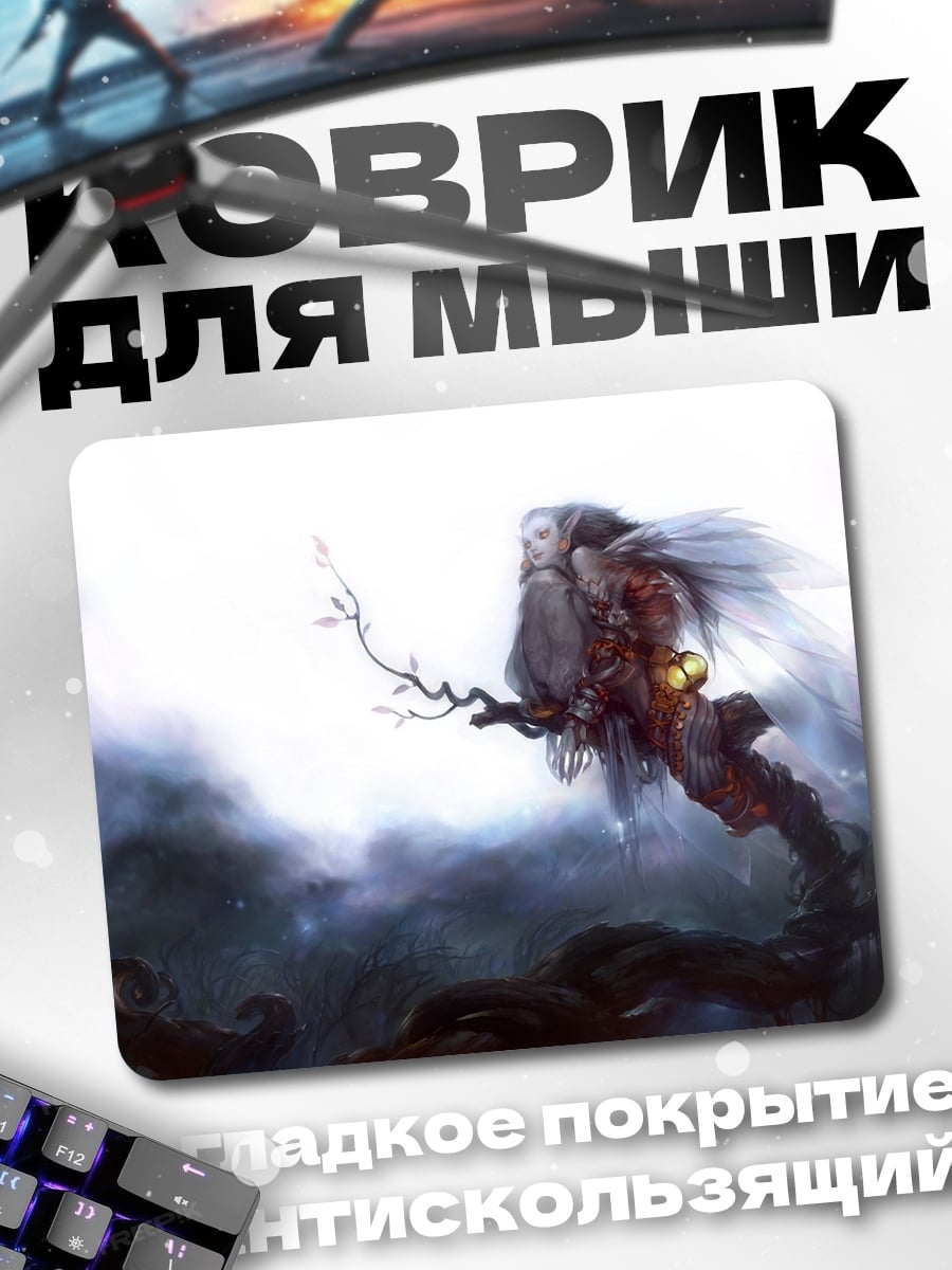 Коврик ангел на ветке