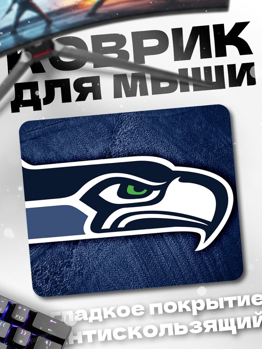 Коврик Логотип Seahawks