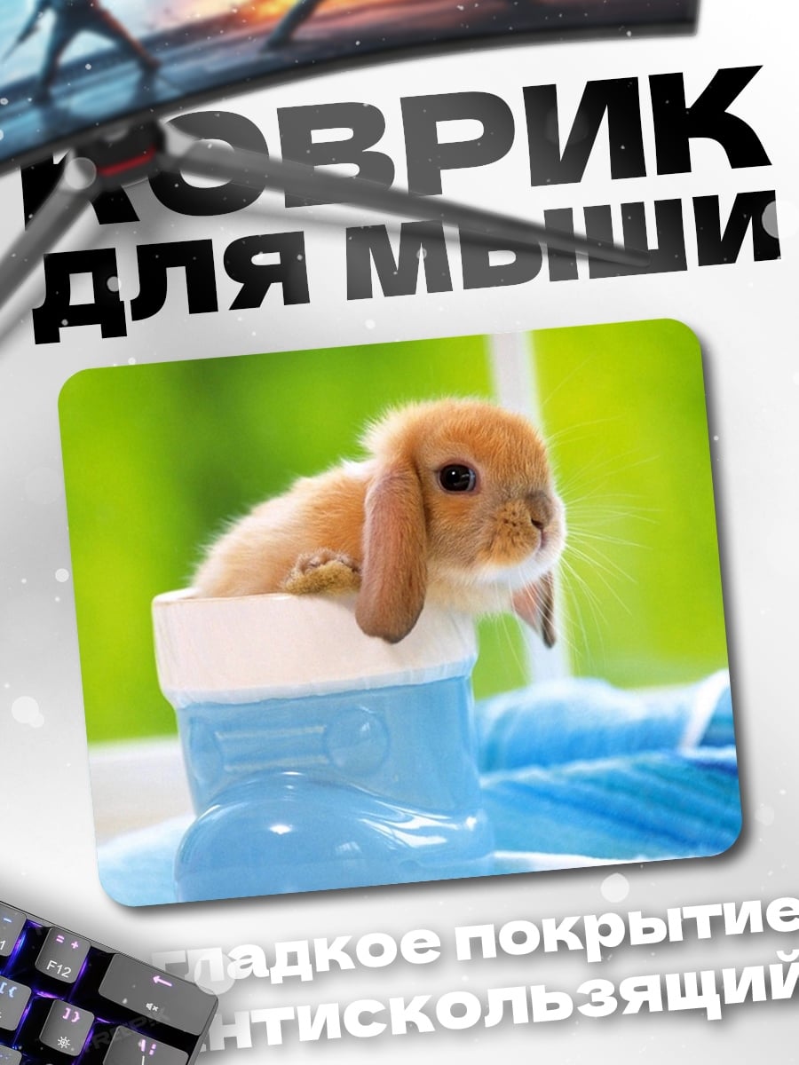 Коврик Кролик в ботинке