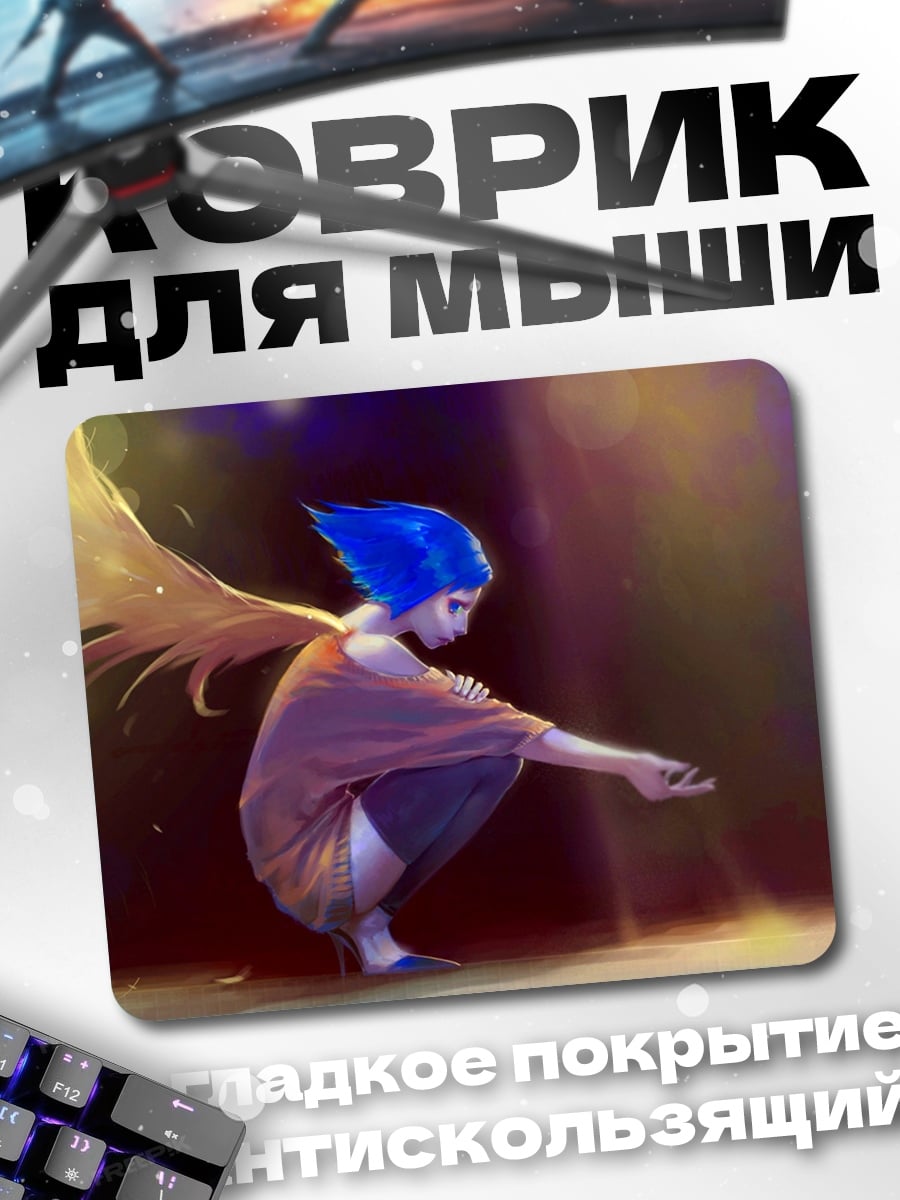Коврик Ангел и котенок