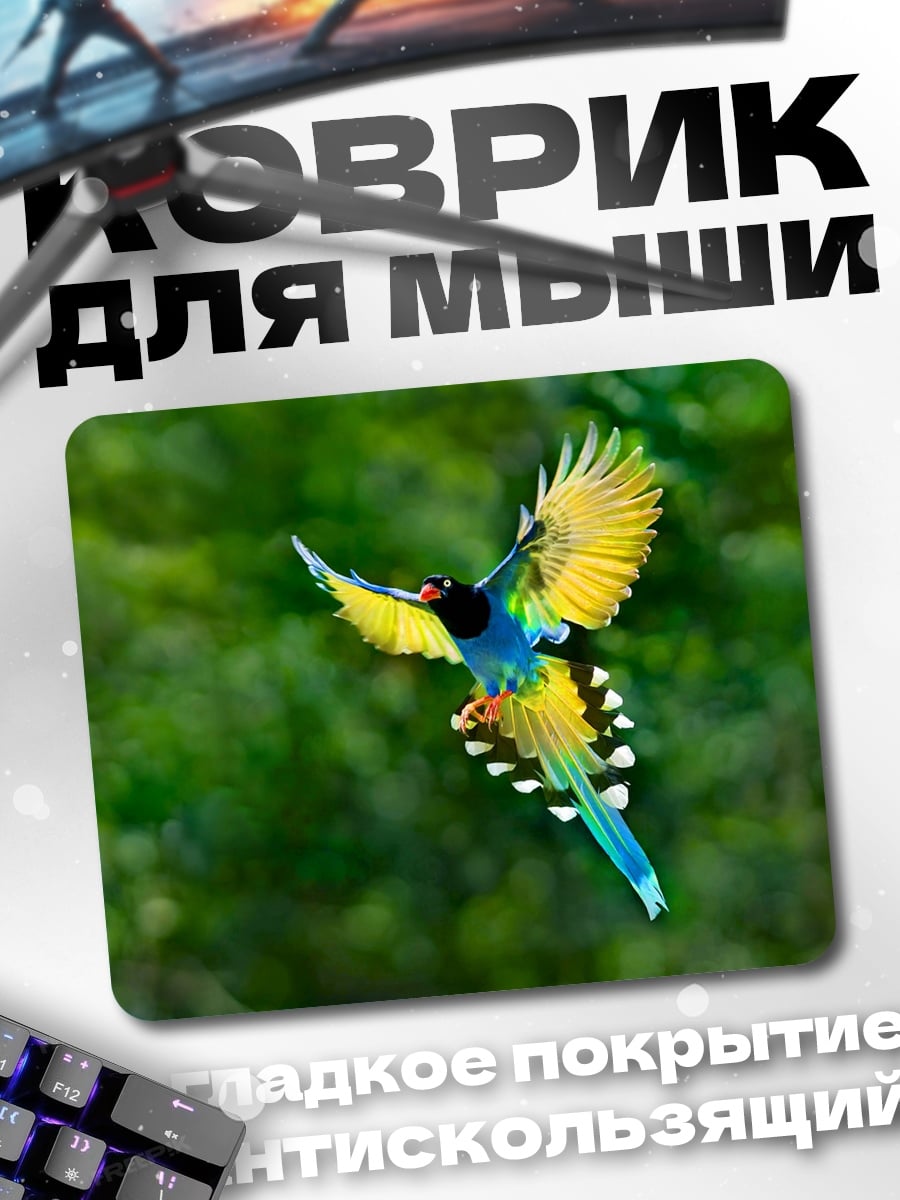 Коврик летающая птица