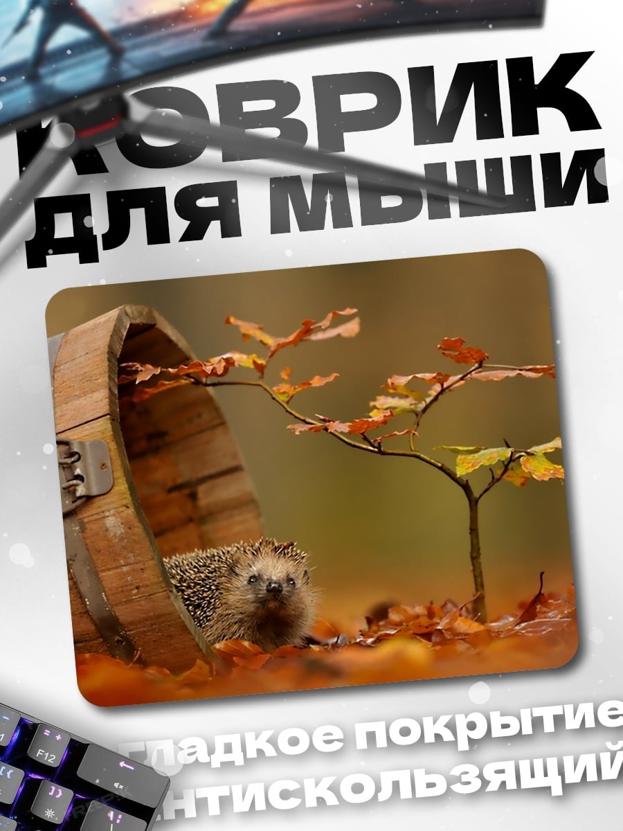 Коврик Ёжик в бочке