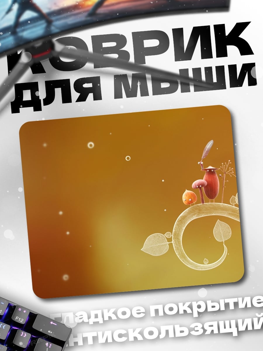 Коврик Птичка на ветке