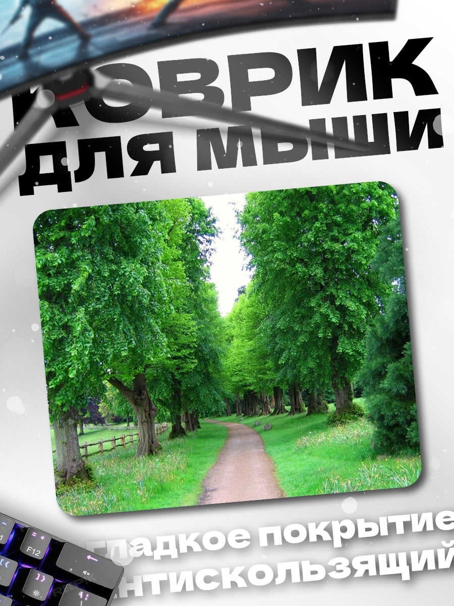 Коврик Аллея деревьев