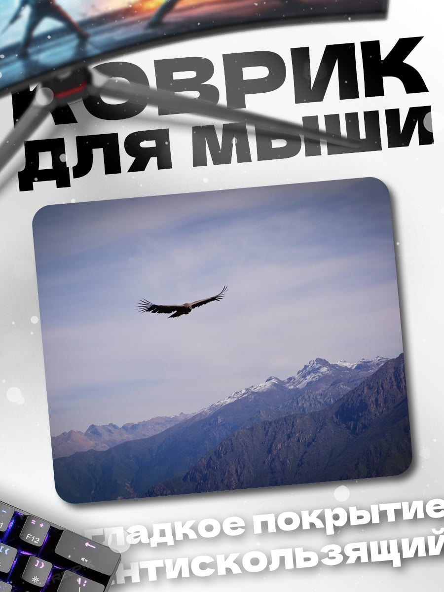 Коврик орел над горами
