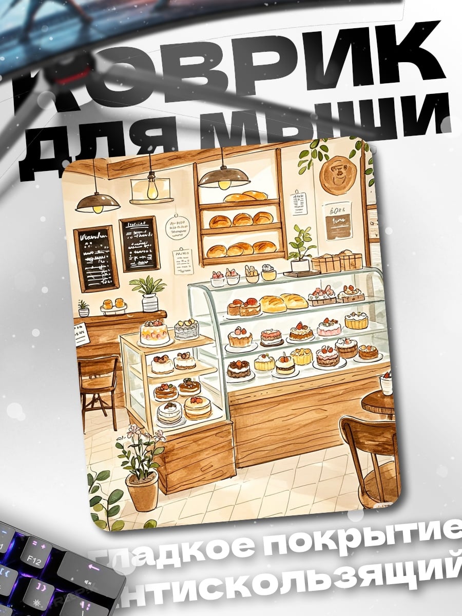 Коврик Уютная кондитерская