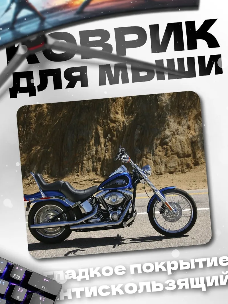 Коврик Чоппер на дороге