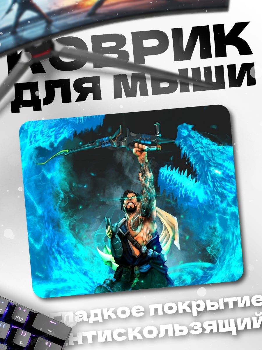Коврик Битва драконов