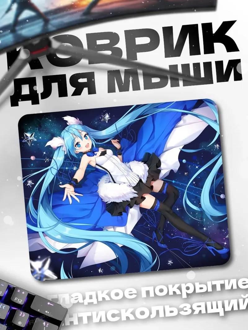Коврик Мику в космосе