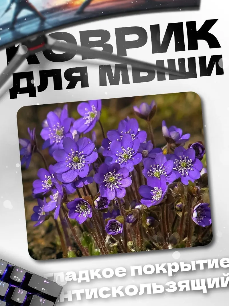 Коврик Весенние цветы