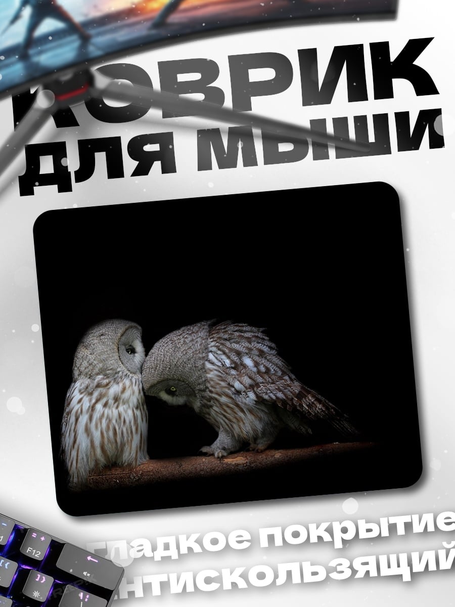 Коврик Две совы