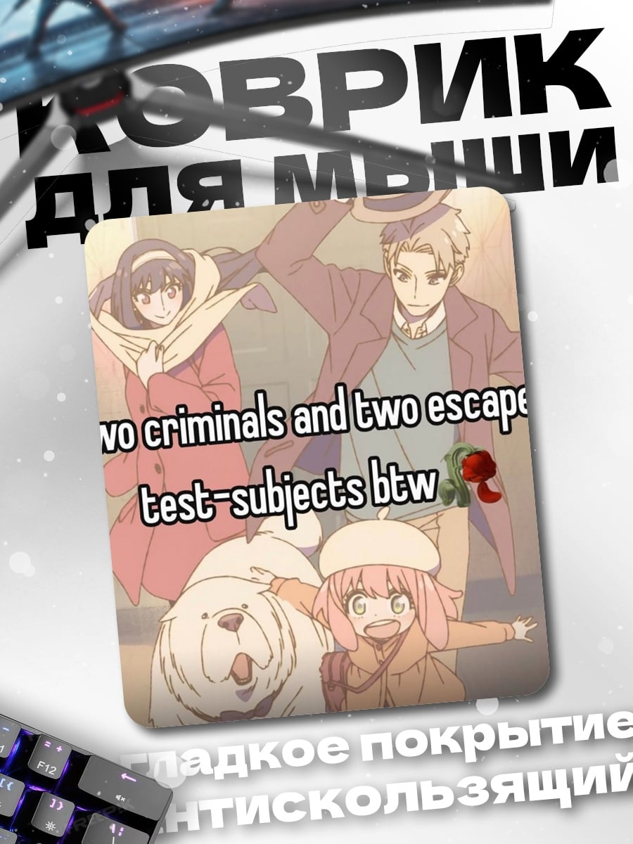 Коврик Семья шпионов