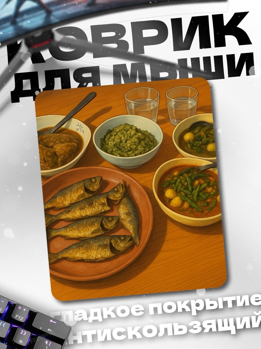 Коврик Рыбное блюдо