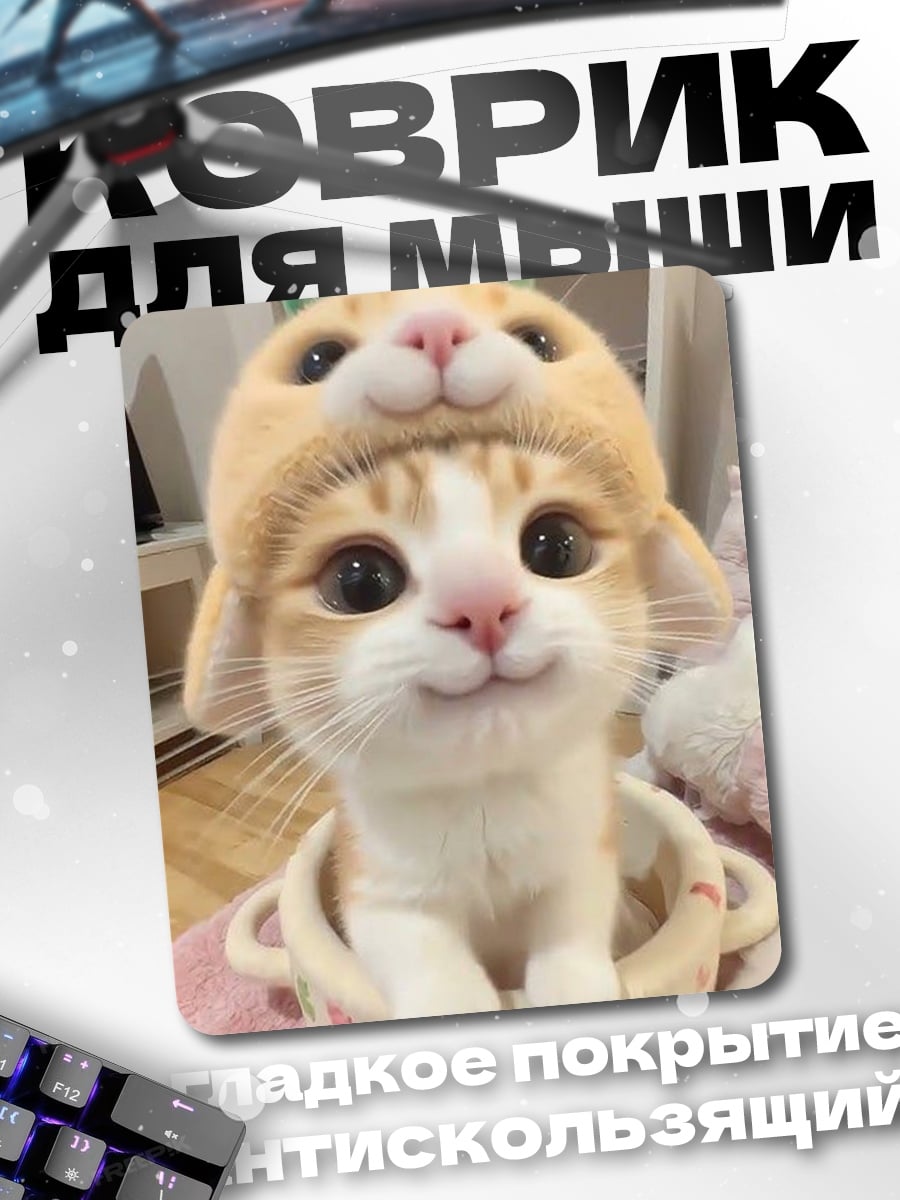 Коврик Кот в шляпе