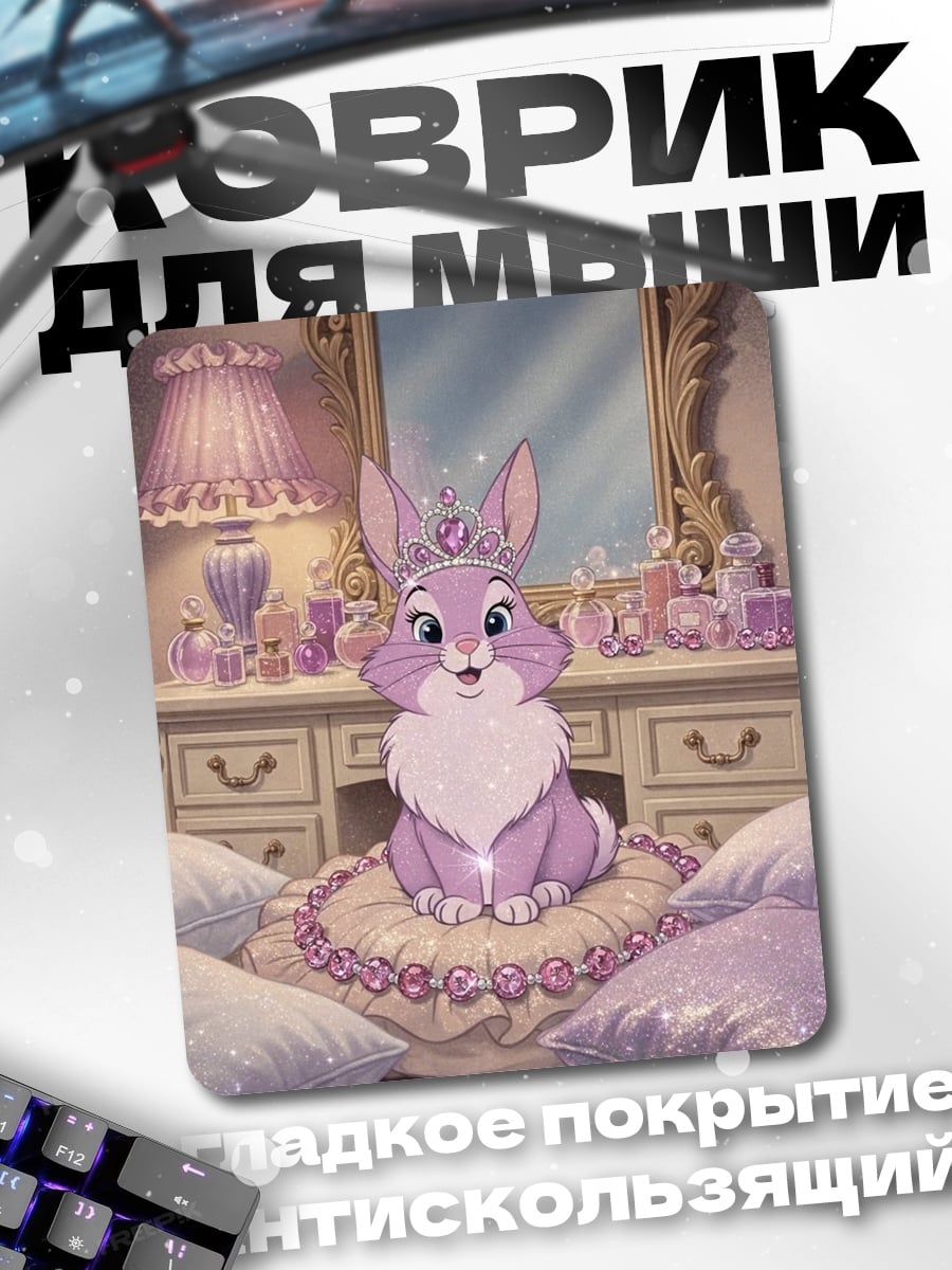 Коврик Принцесса кролик