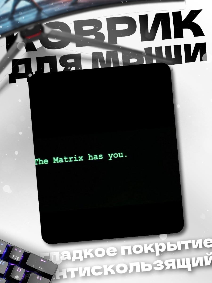Коврик The Matrix has you