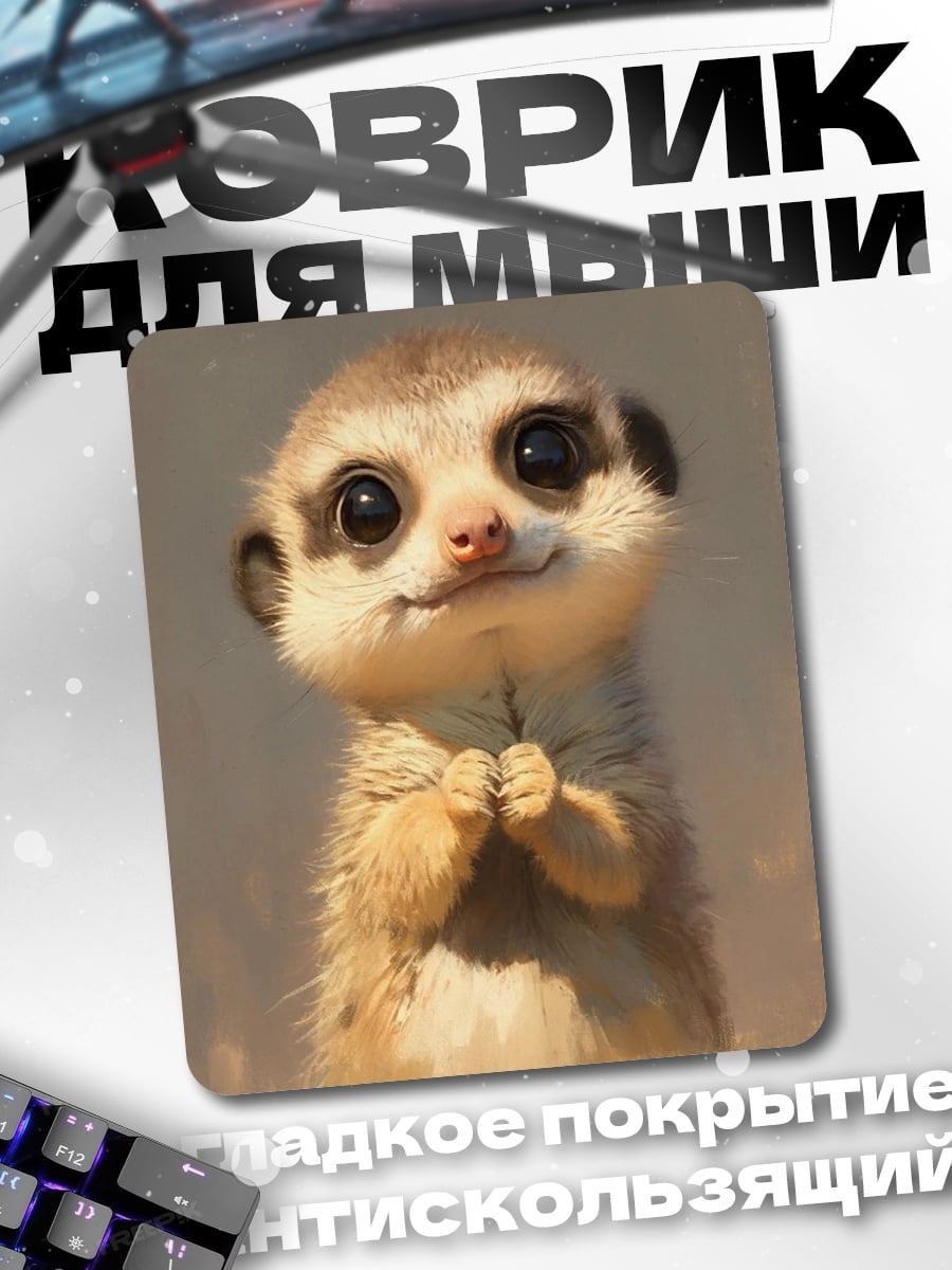 Коврик Милый сурикат