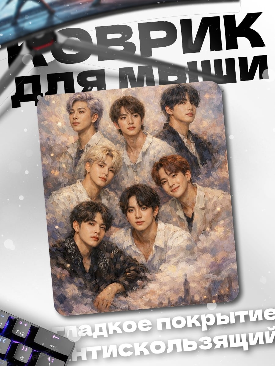 Коврик BTS небесное сияние