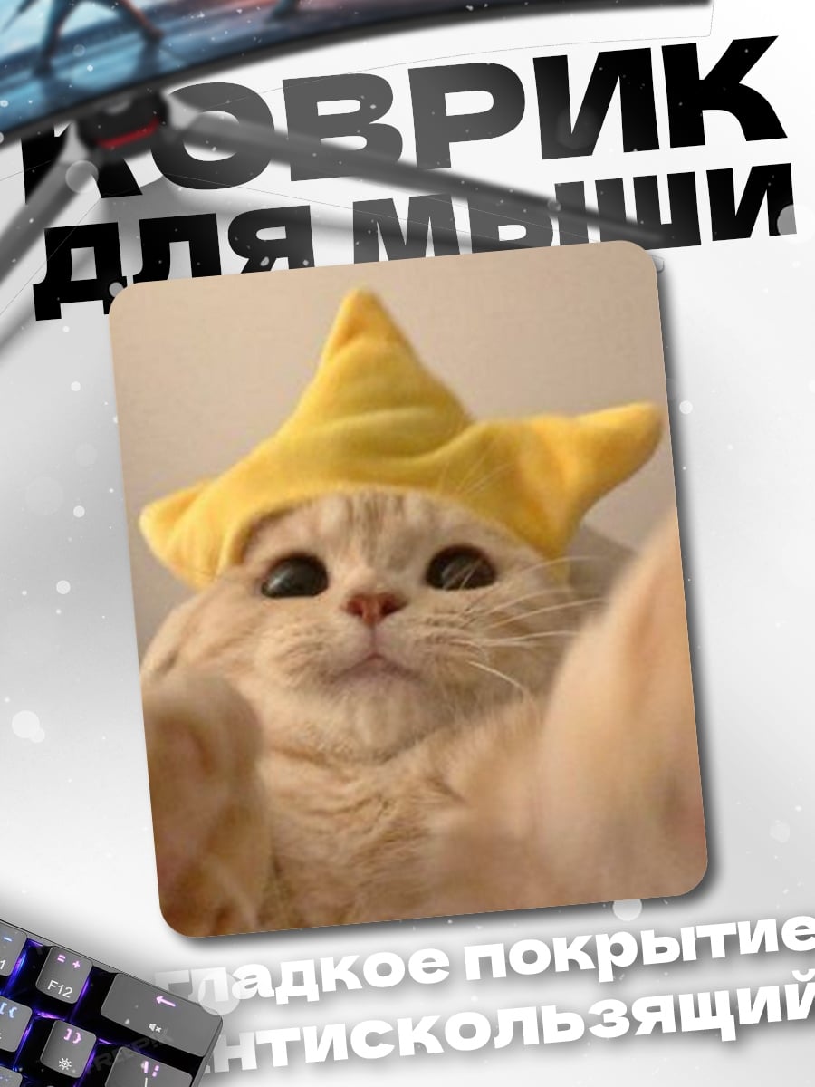 Коврик Кот в шляпе