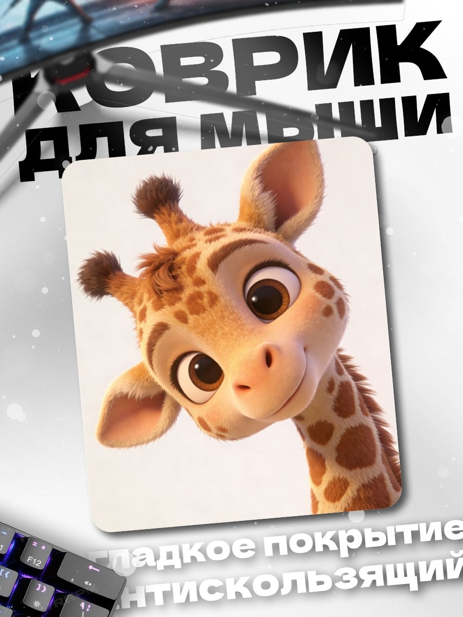 Коврик Жирафёнок милый
