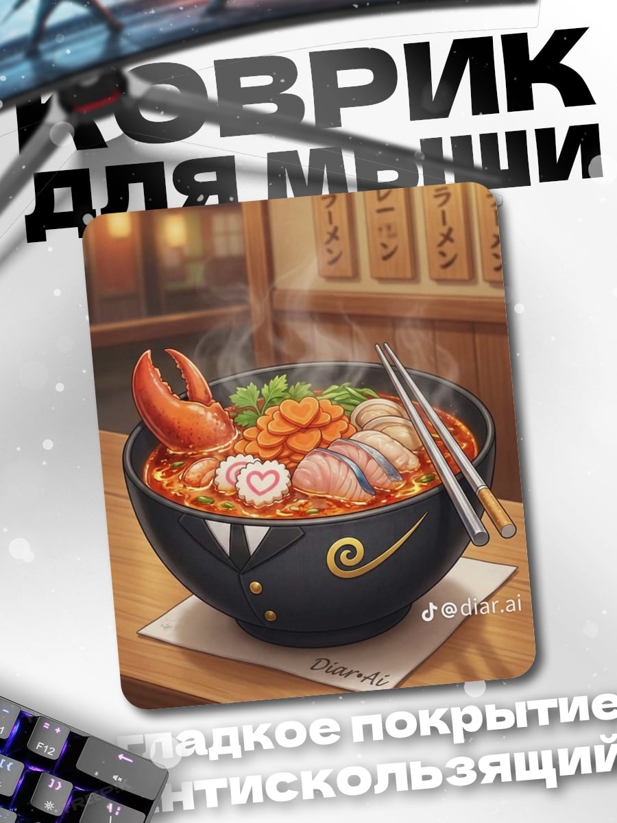 Коврик Рамен с лобстером