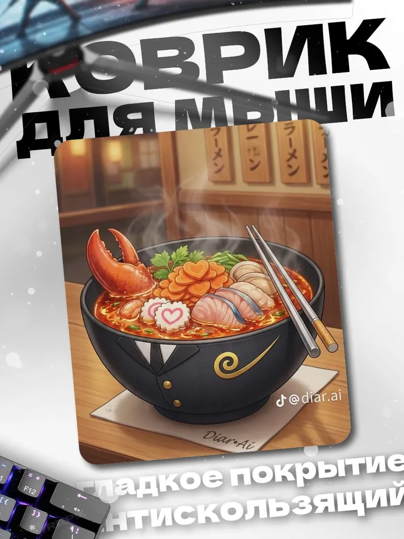 Коврик Рамен с лобстером