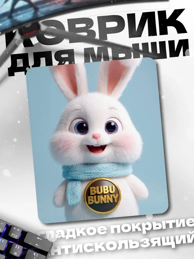Коврик Бубу Банни милый кролик