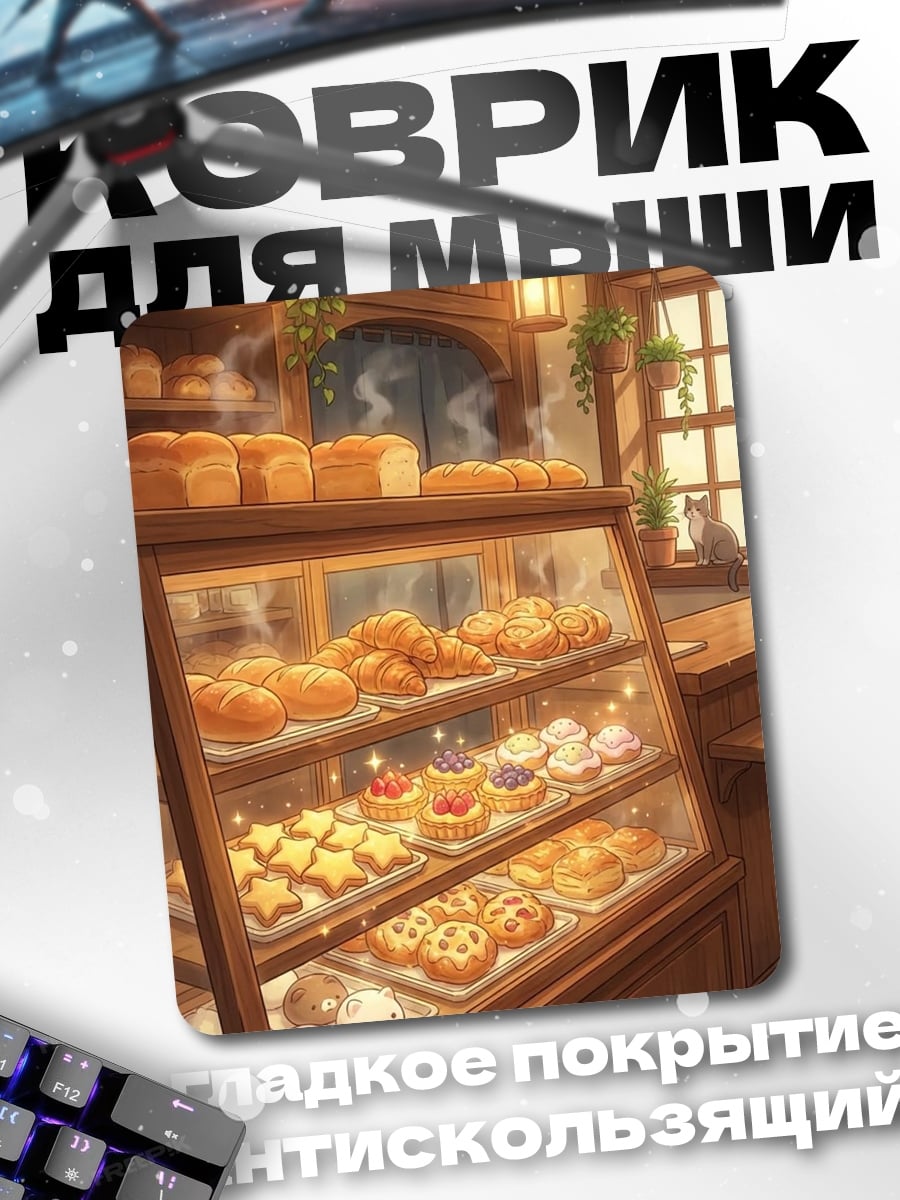 Коврик Пекарня с выпечкой