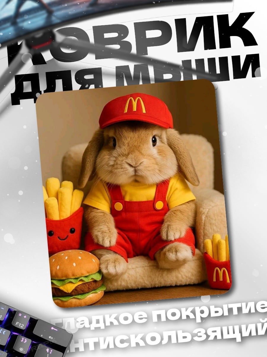 Коврик Кролик МакДональдс
