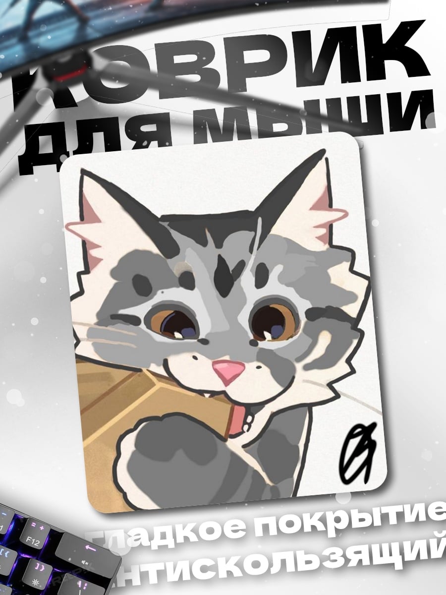 Коврик Кот в коробке