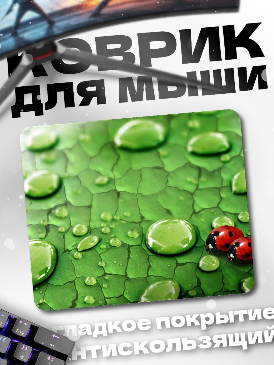 Коврик Божьи коровки