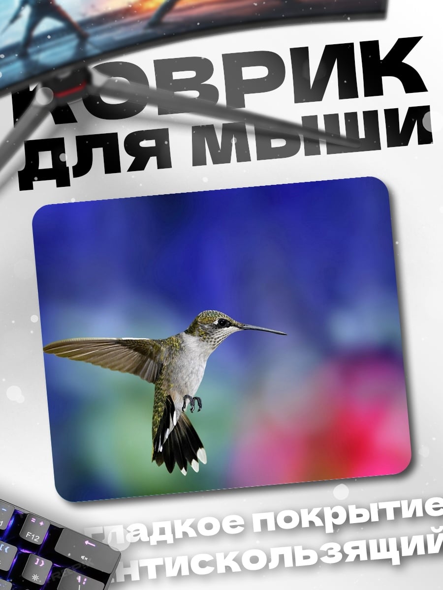 Коврик Колибри в полете