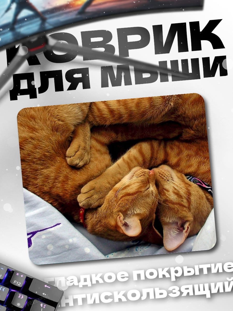 Коврик Спящий кот