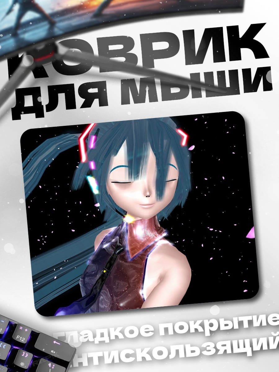 Коврик Мику в космосе