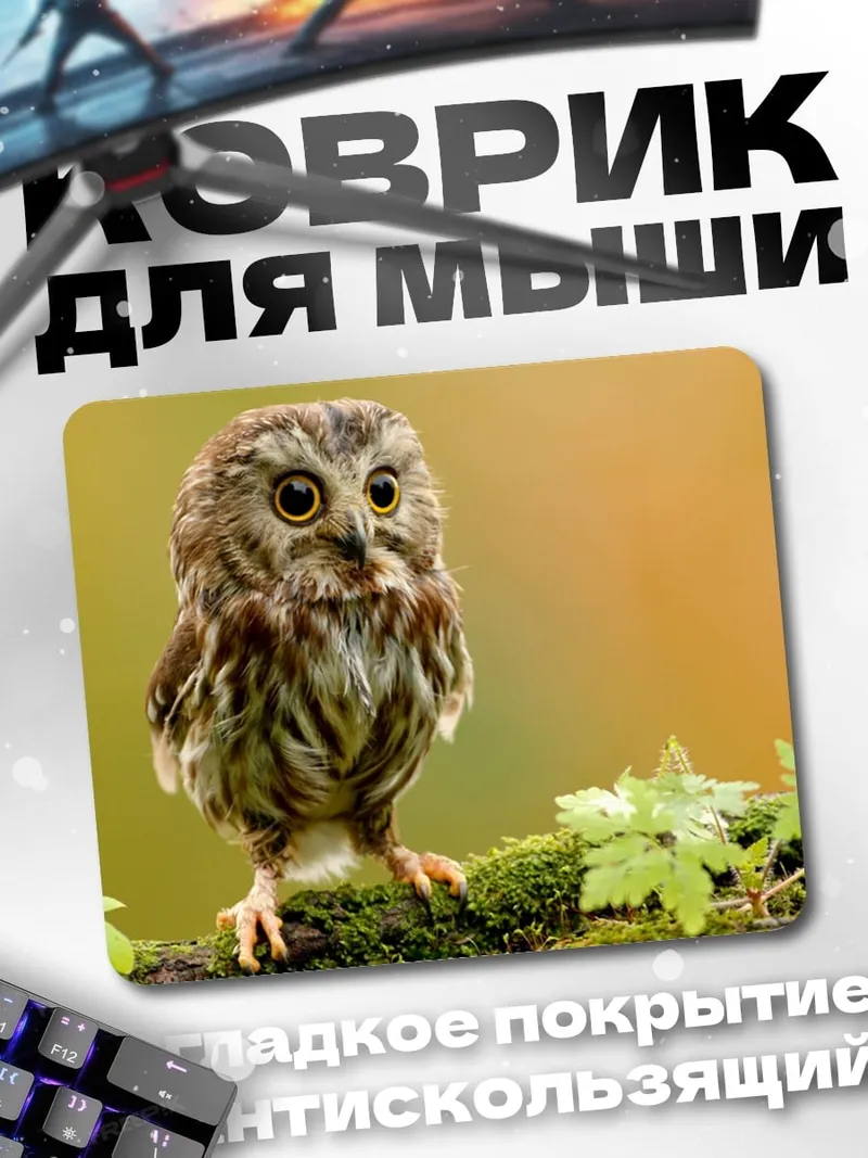 Коврик Маленькая сова