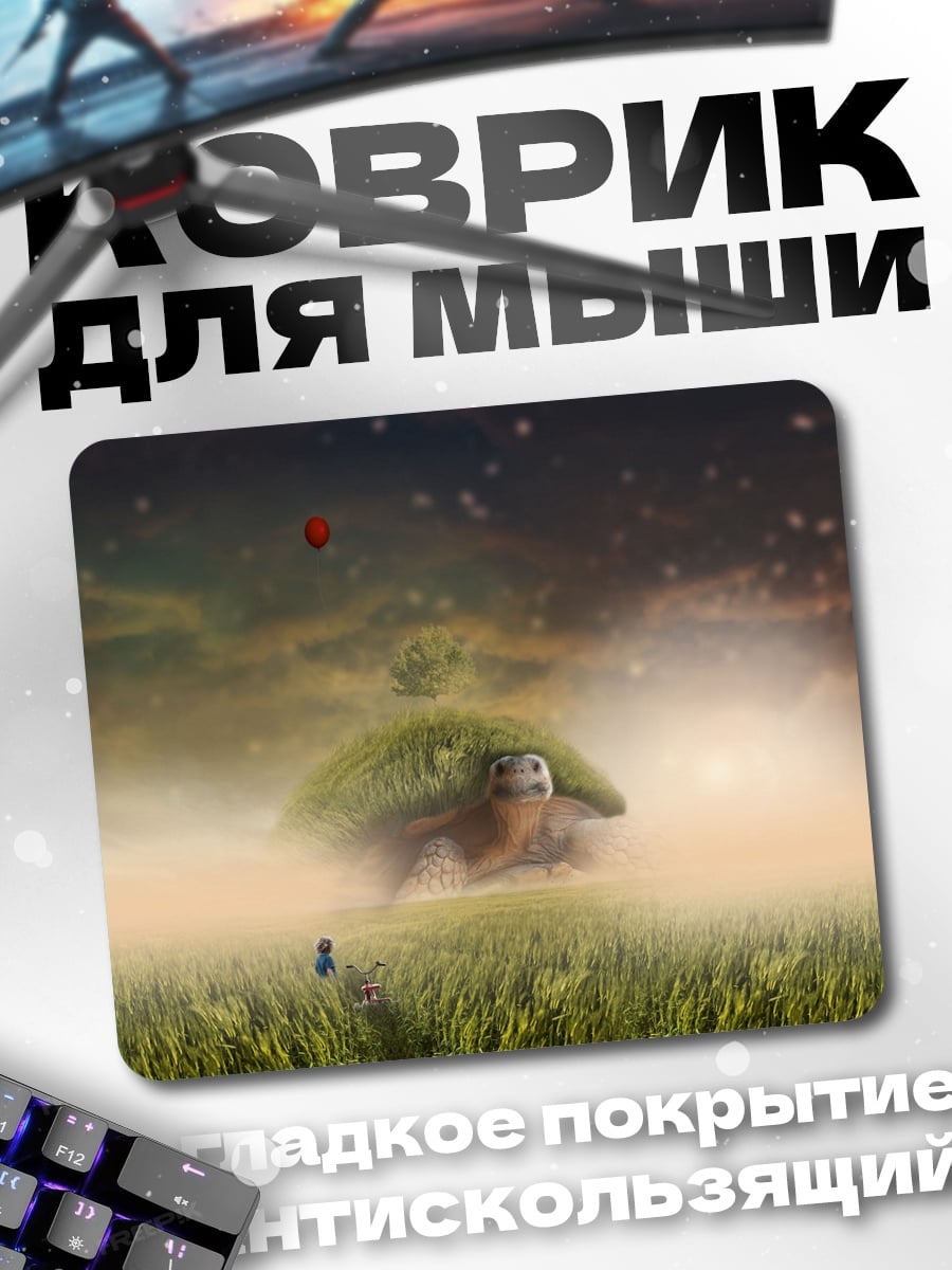 Коврик Черепаха с домиком
