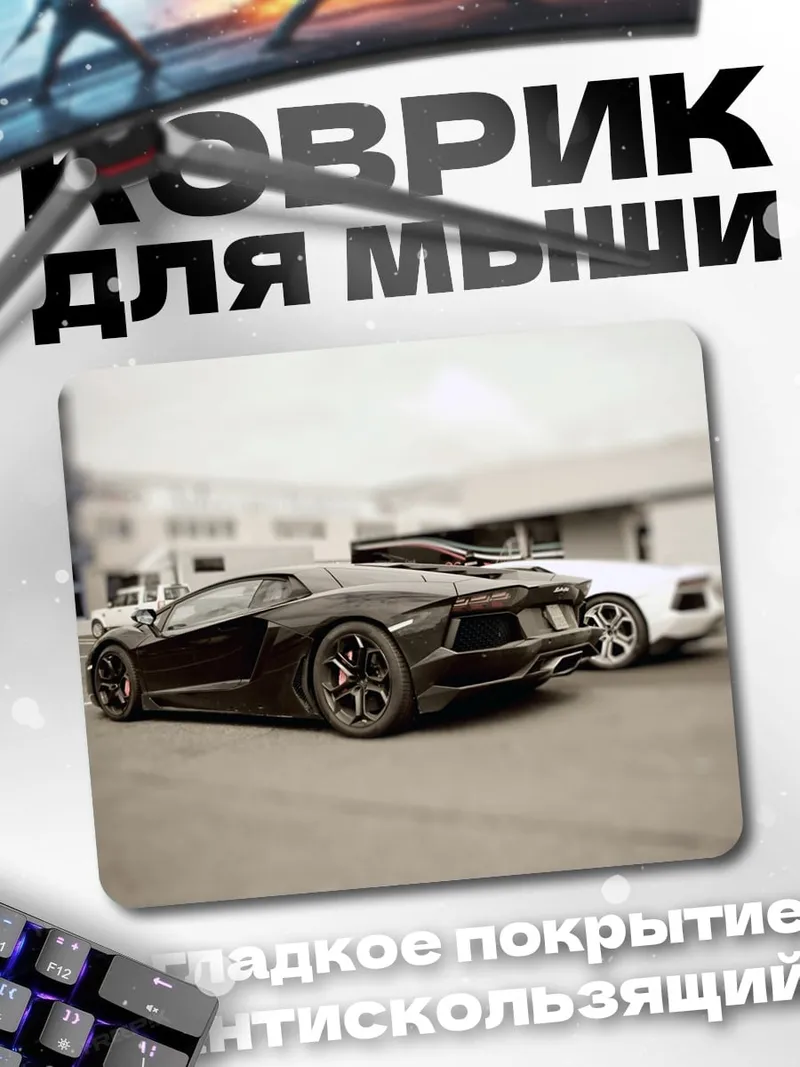 Коврик Два спорткара