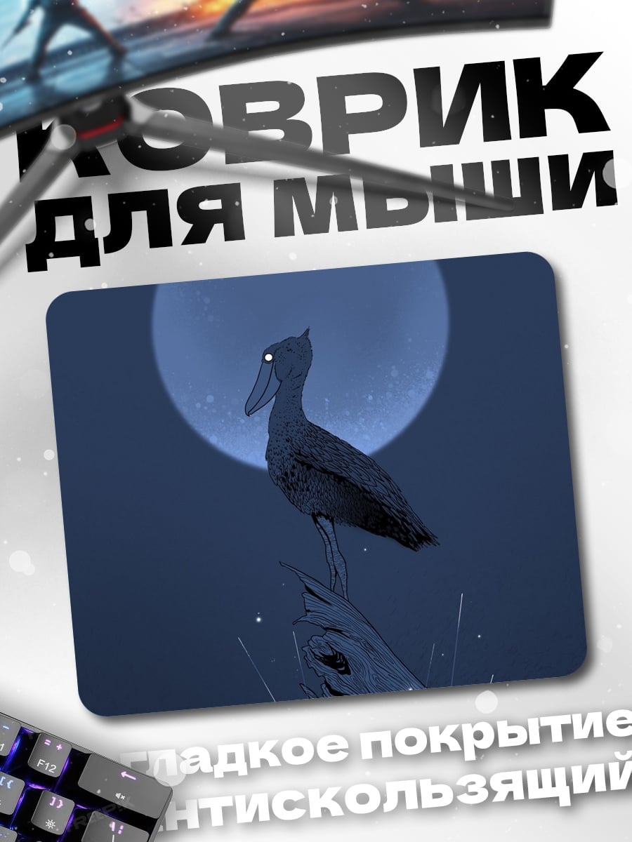 Коврик Птица на ветке