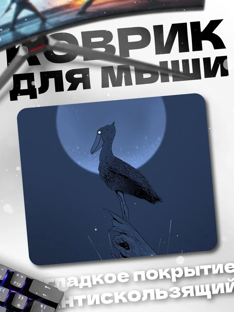Коврик Птица на ветке