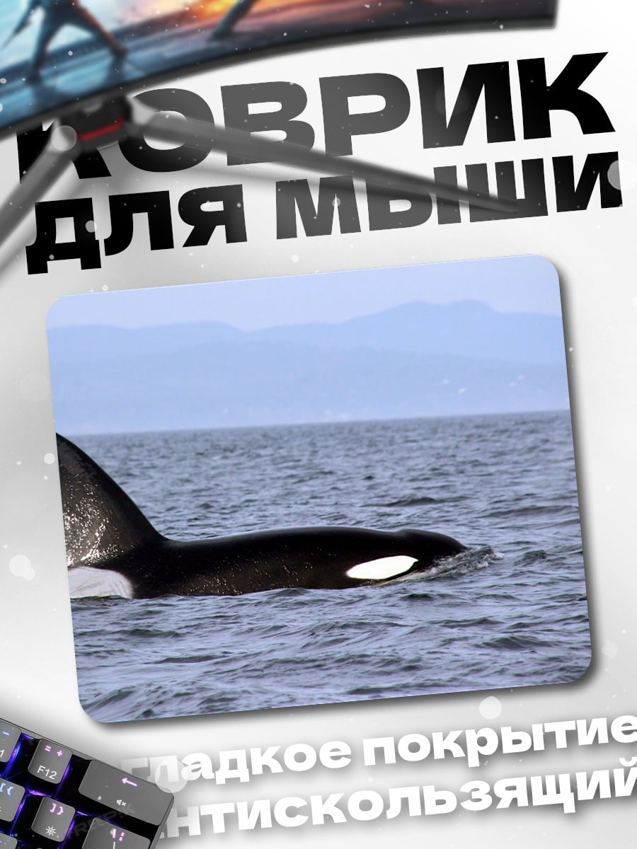 Коврик Косатка в океане