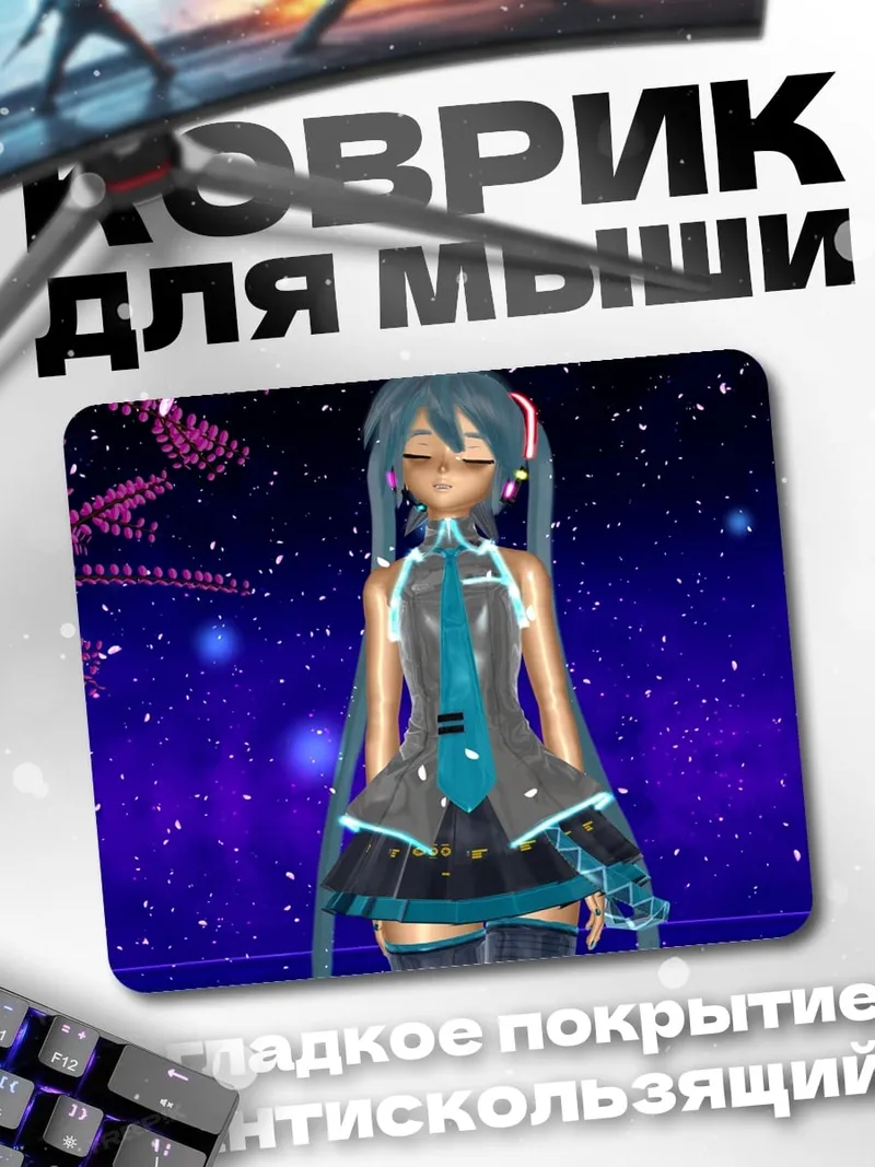 Коврик Мику в космосе