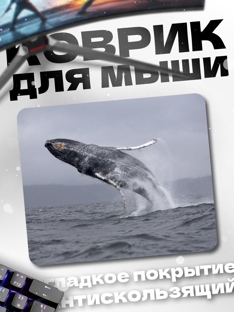 Коврик прыгающий кит