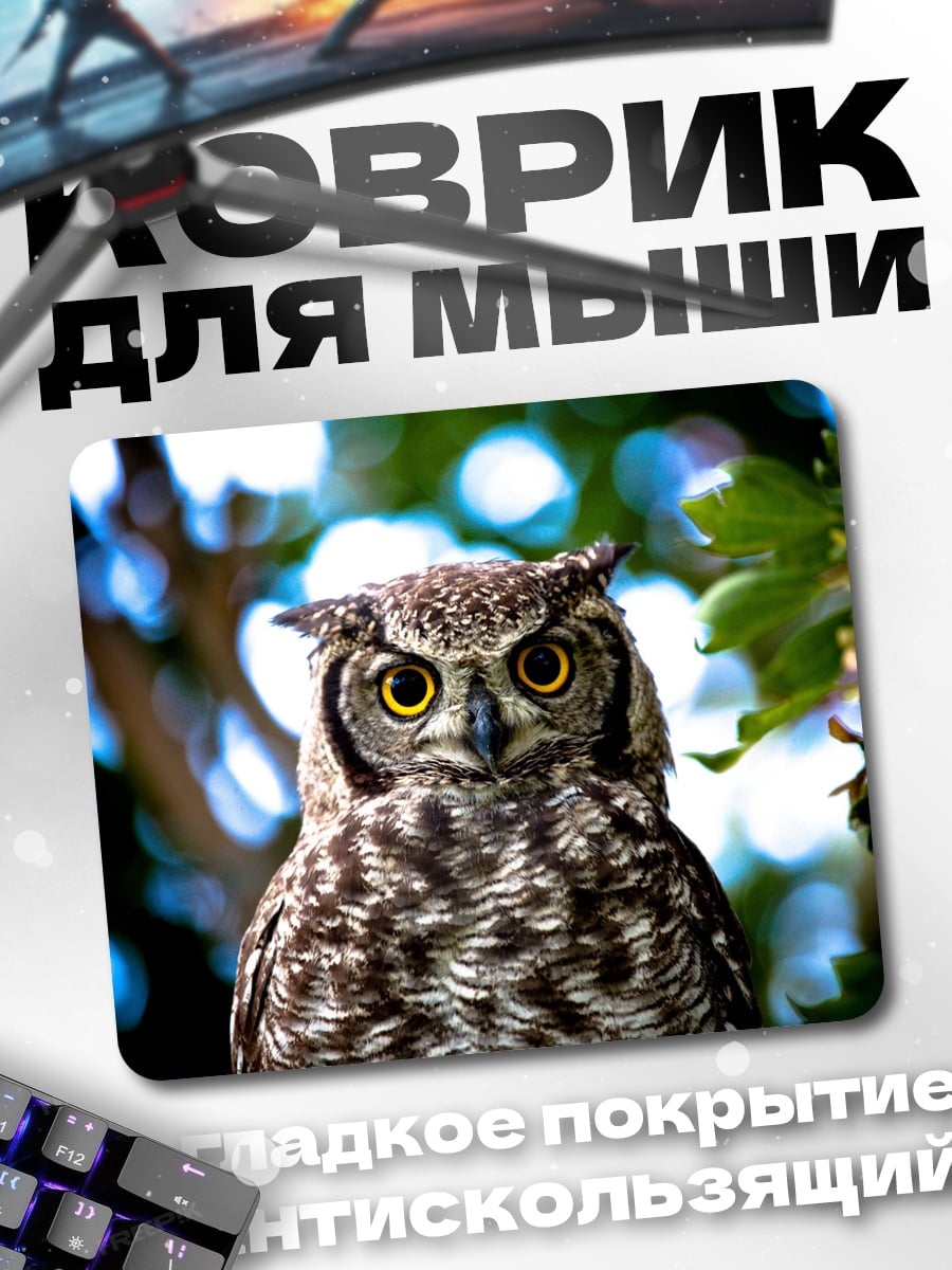 Коврик Сова в лесу