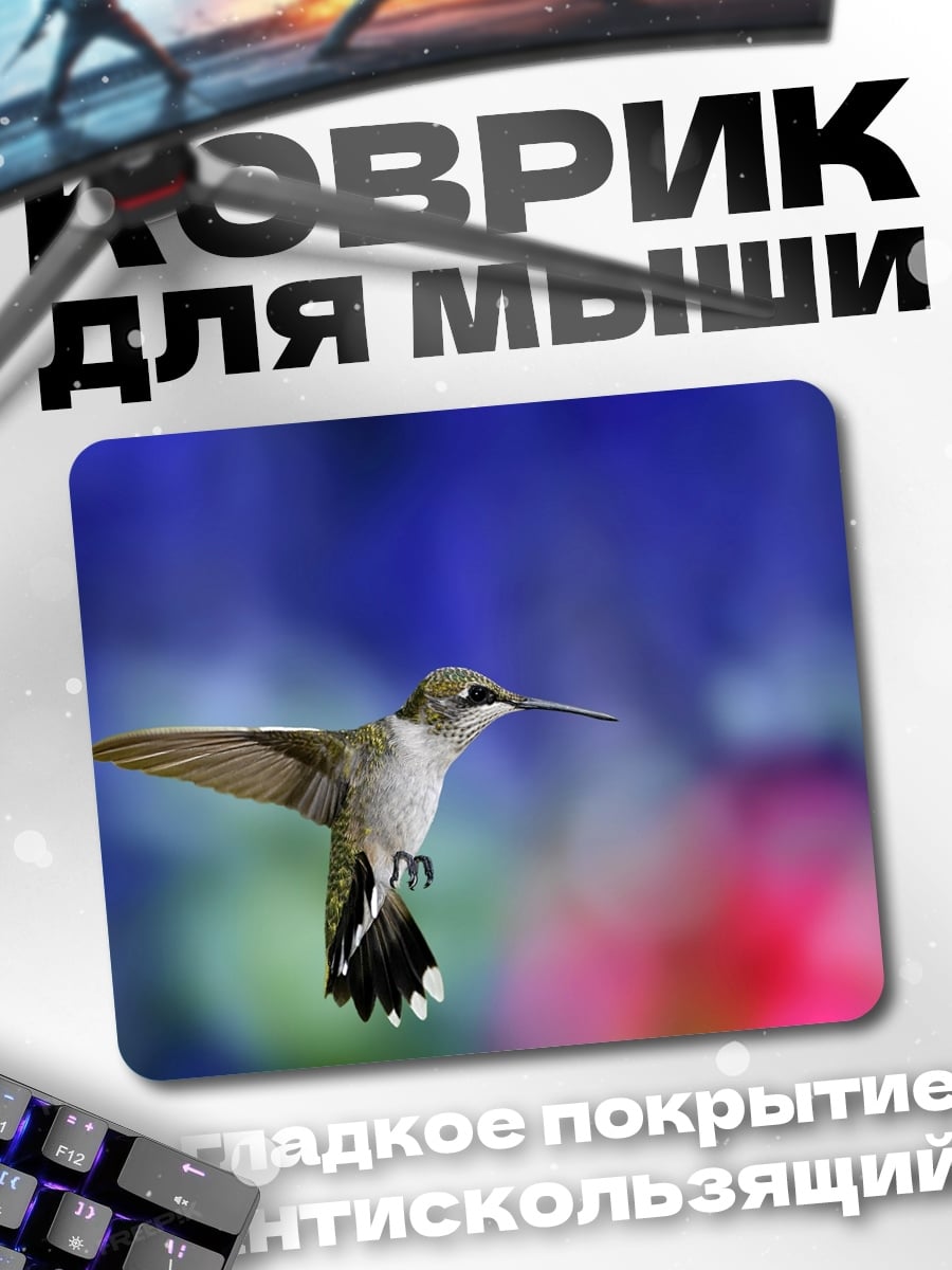 Коврик Колибри в полете
