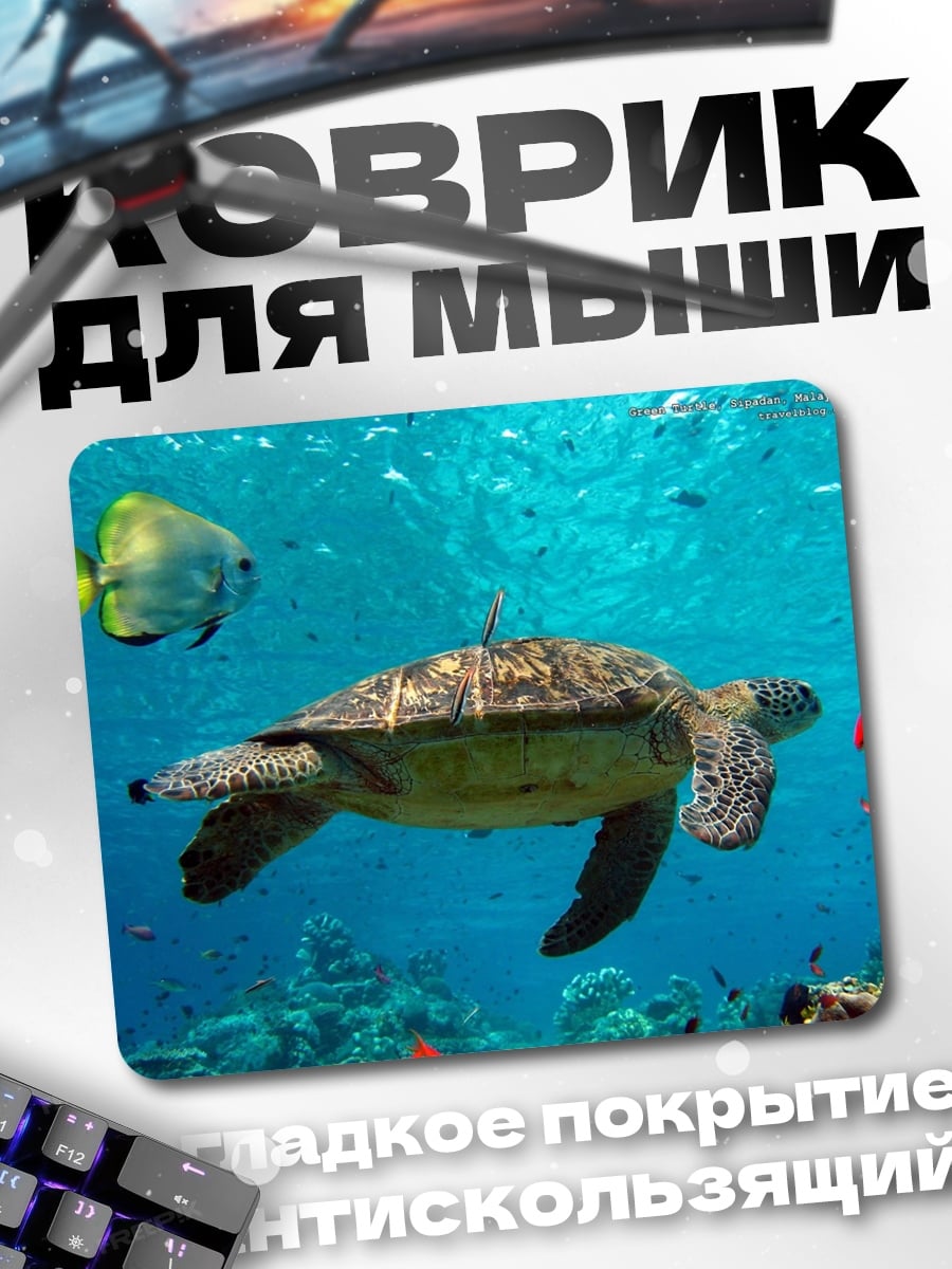 Коврик Морская черепаха