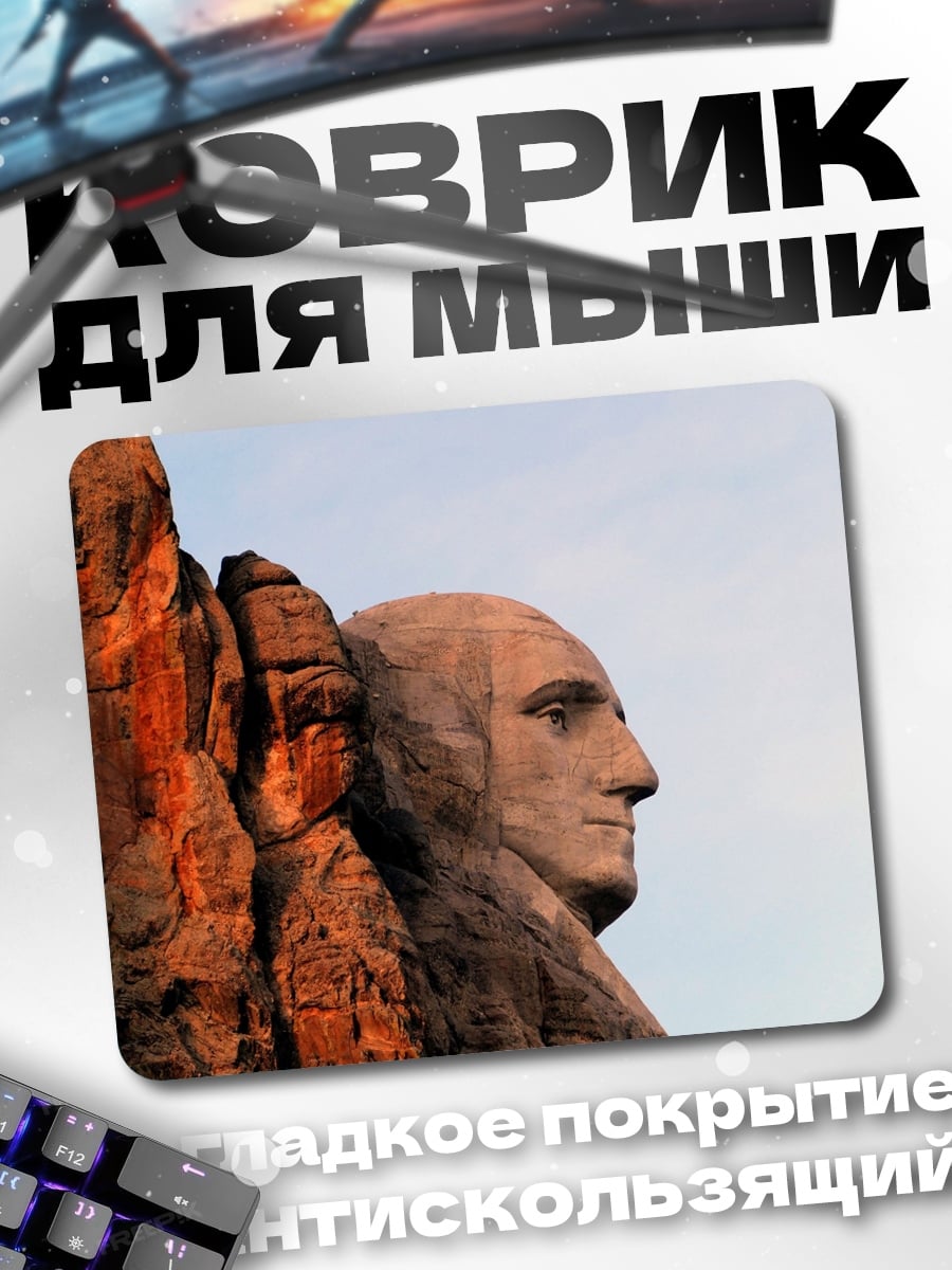Коврик голова Вашингтона