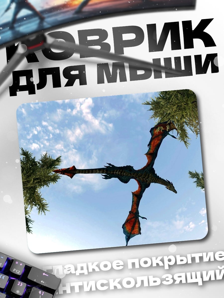 Коврик Летящий дракон